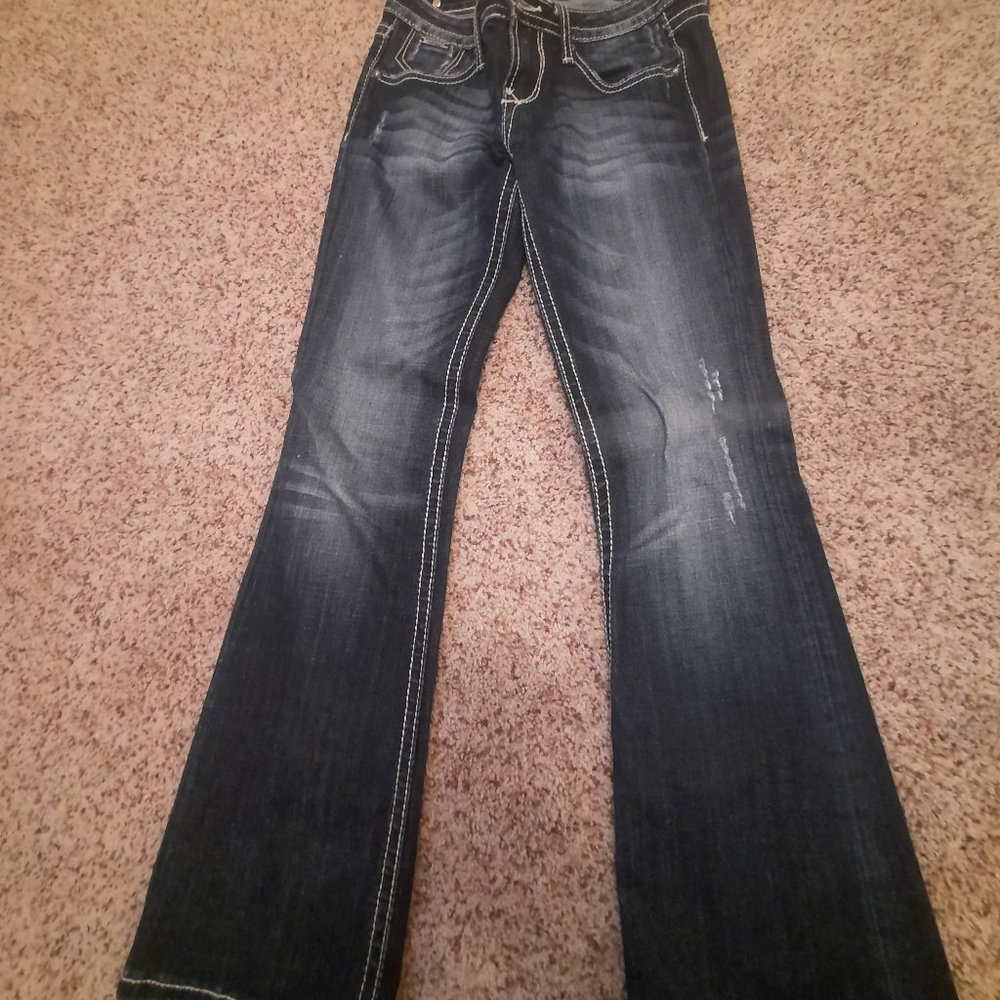 Express boot cut jeans